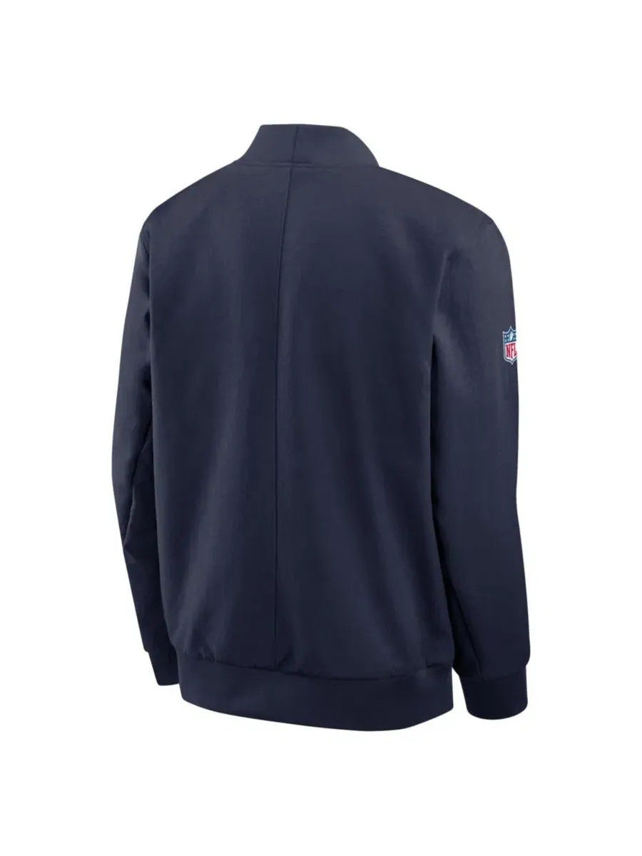 Бомбер Nike Seattle Seahawks Sideline Powerful Blocking — изображение 4 из 4, темно-синий