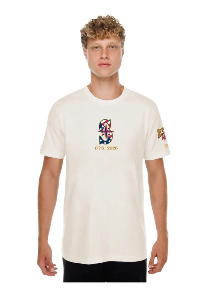 Футболка с длинным рукавом с памятным принтом New Era