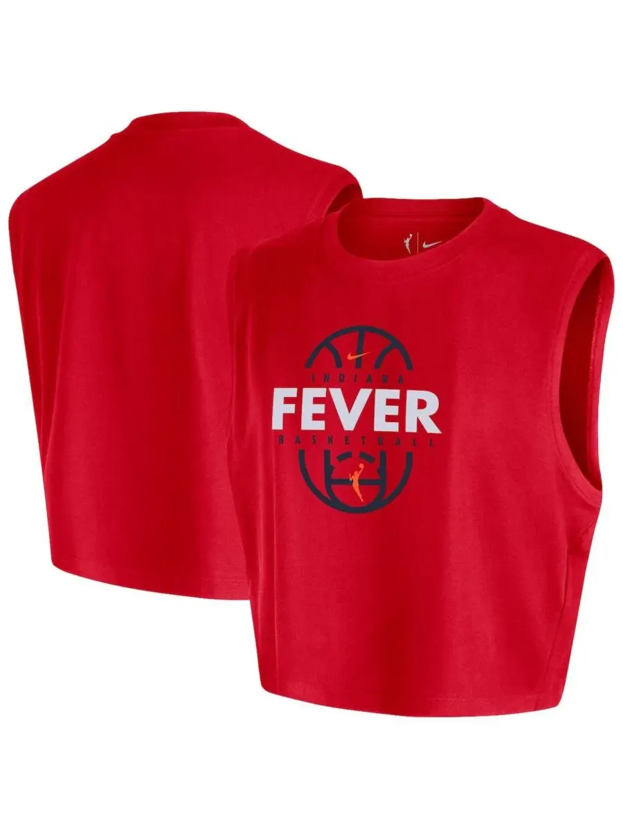 Футболка без рукавов с принтом Indiana Fever Nike — изображение 1 из 3, красный