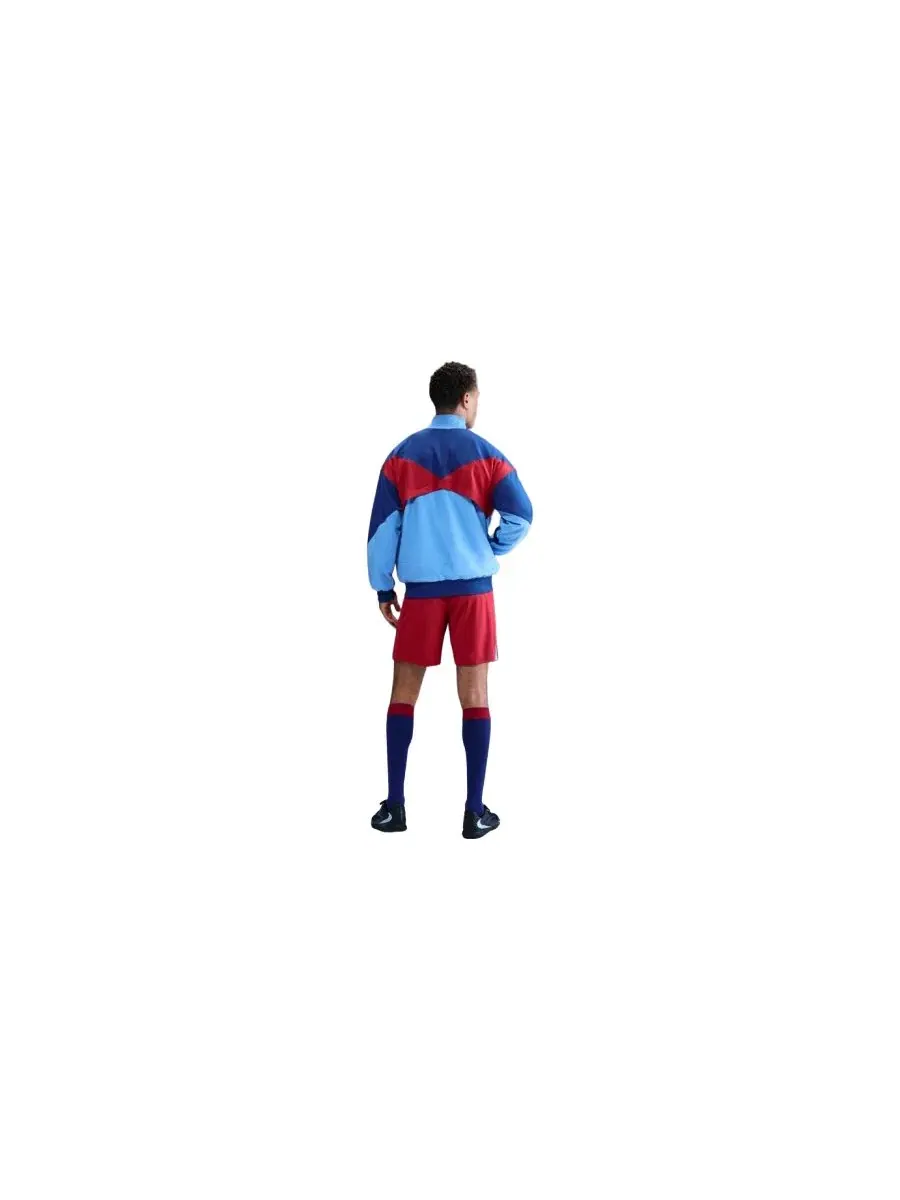 Мужская синяя куртка Barcelona Special Edition Strike Anthem на молнии из материала Dri-FIT Nike — изображение 2 из 4, синий