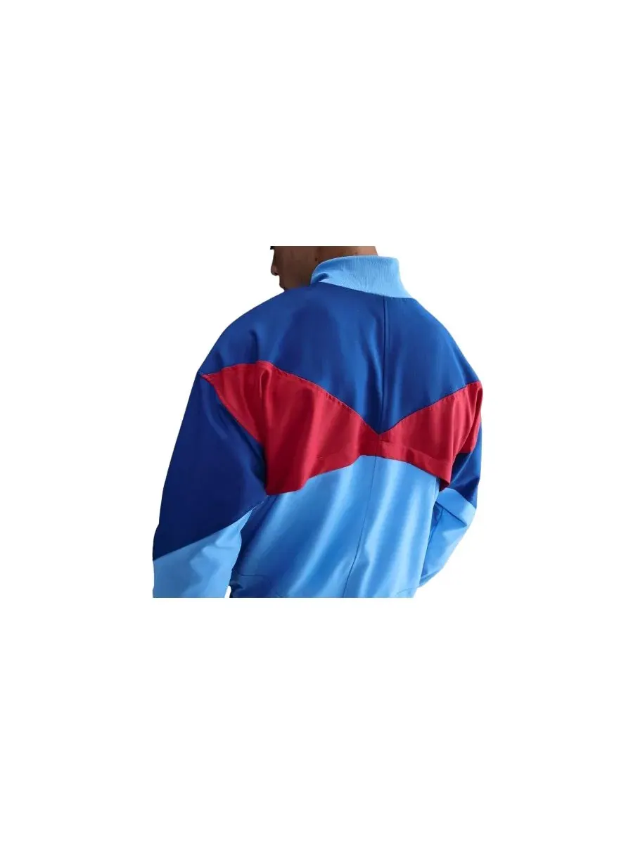 Мужская синяя куртка Barcelona Special Edition Strike Anthem на молнии из материала Dri-FIT Nike — изображение 4 из 4, синий