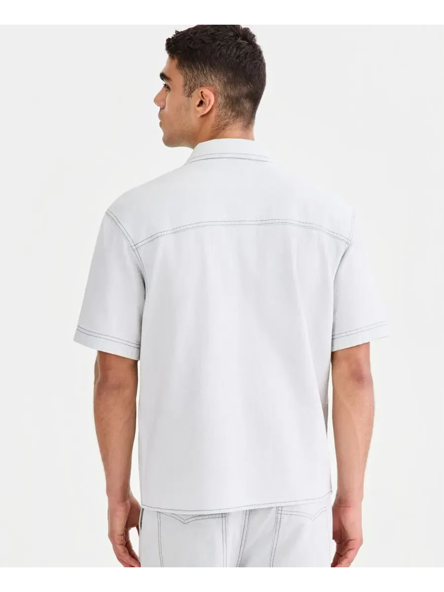 Мужская рубашка свободного кроя Lisbon Relaxed Sun + Stone, Lisbon Wash — изображение 4 из 4