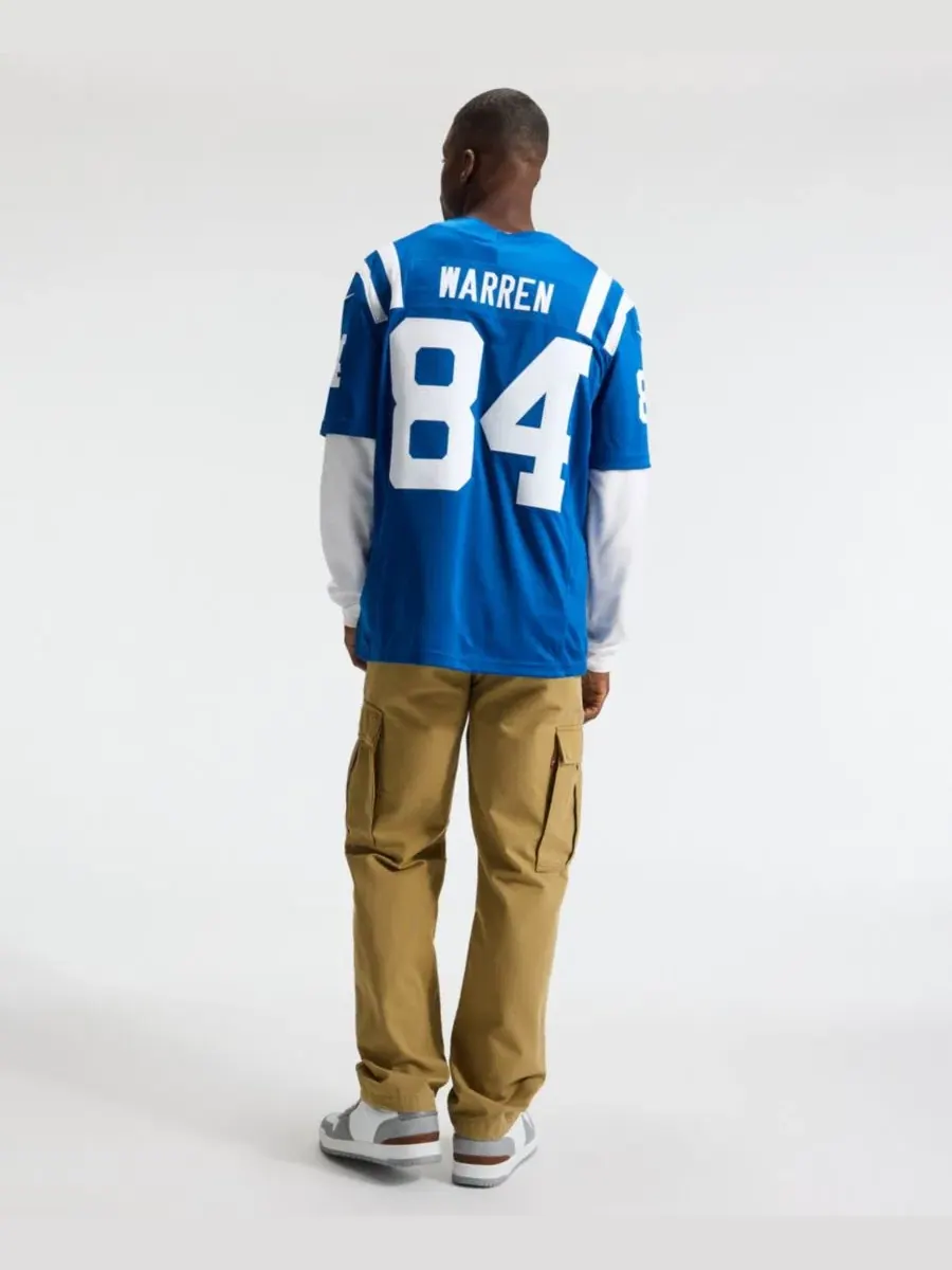 Мужская футболка с длинным рукавом Nike Tyler Warren Royal Indianapolis Colts Vapor F.U.S.E — изображение 2 из 5, королевский