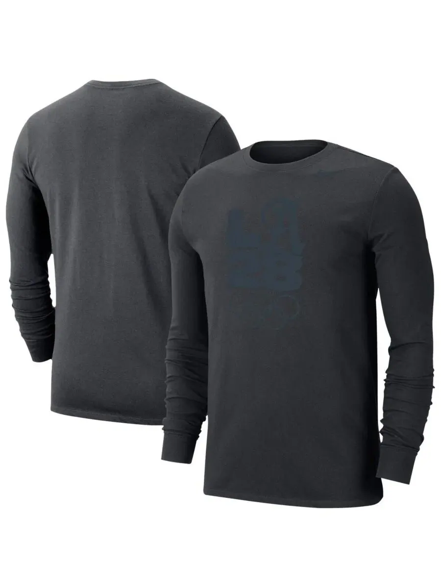 Футболка с длинным рукавом LA28 Summer Olympics Team Issue Velocity Dri-FIT Nike — изображение 1 из 3, черный