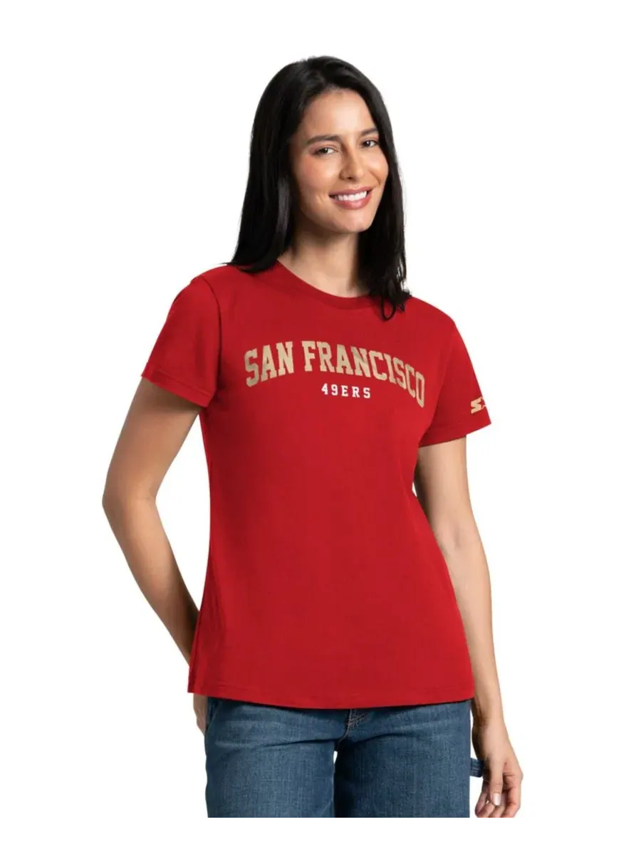 Комплект футболок с коротким рукавом San Francisco 49ers Combo Pack Starter — изображение 2 из 4, золотистый