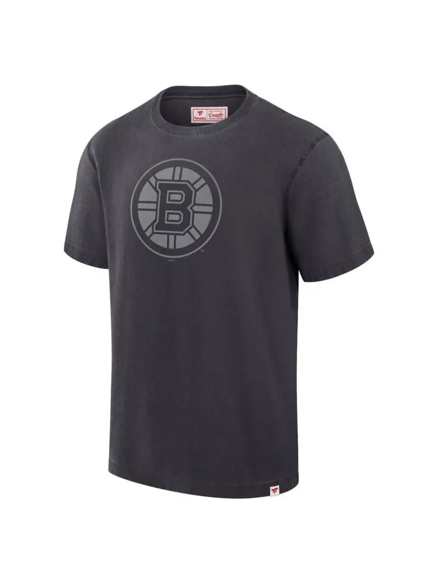 Футболка с принтом Boston Bruins Made in Canada Fanatics — изображение 2 из 3, черный