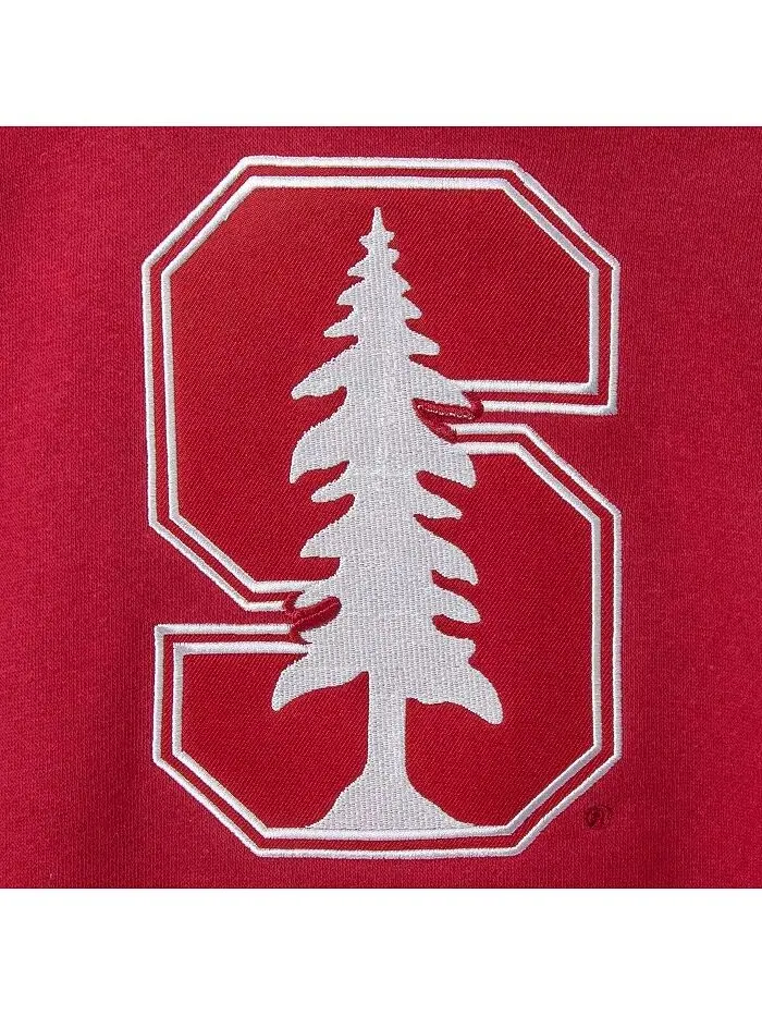 Женская толстовка с капюшоном Cardinal Stanford Cardinal Team с большим логотипом Stadium Athletic — изображение 3 из 4