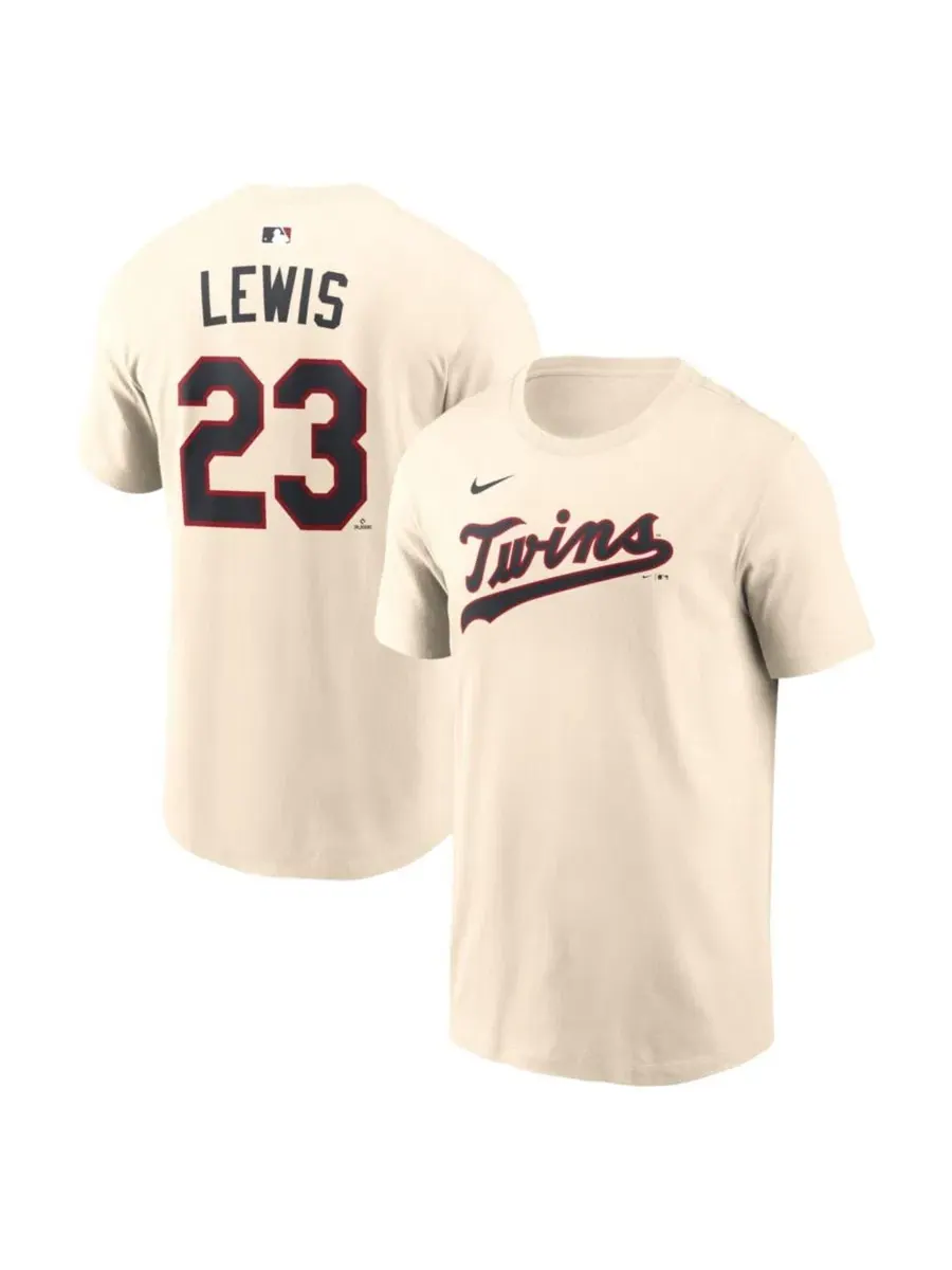 Футболка с коротким рукавом Royce Lewis 2026 Field of Dreams Nike — изображение 1 из 3, бежевый