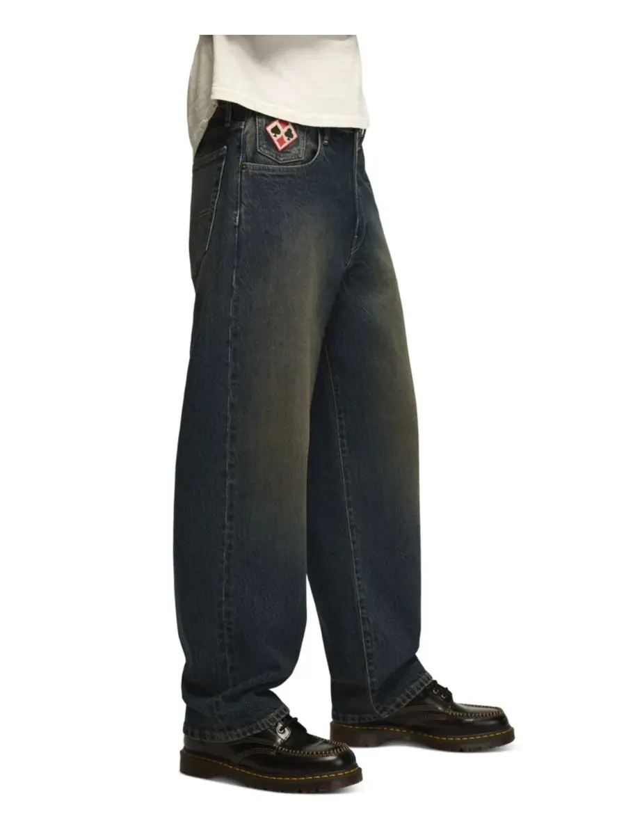Джинсы свободного кроя 281 Super Baggy с застежкой на молнии Lucky Brand, Rustler — изображение 2 из 6