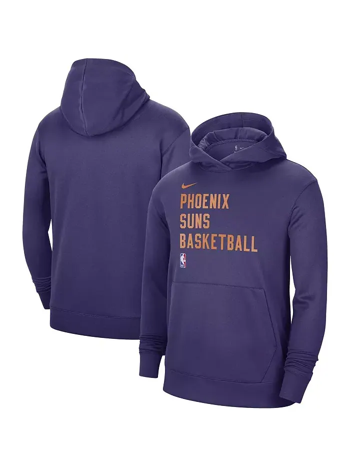 Мужская и женская толстовка с капюшоном для тренировок Phoenix Suns Spotlight On-Court Performance