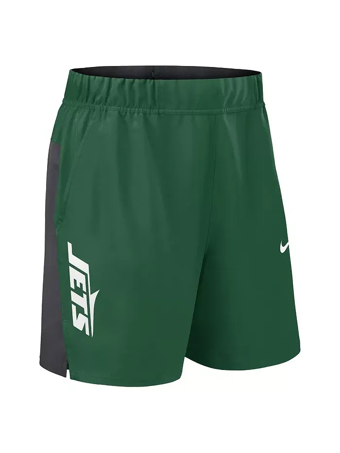 Мужские шорты New York Jets Woven Victory Performance зеленые Nike — изображение 2 из 3