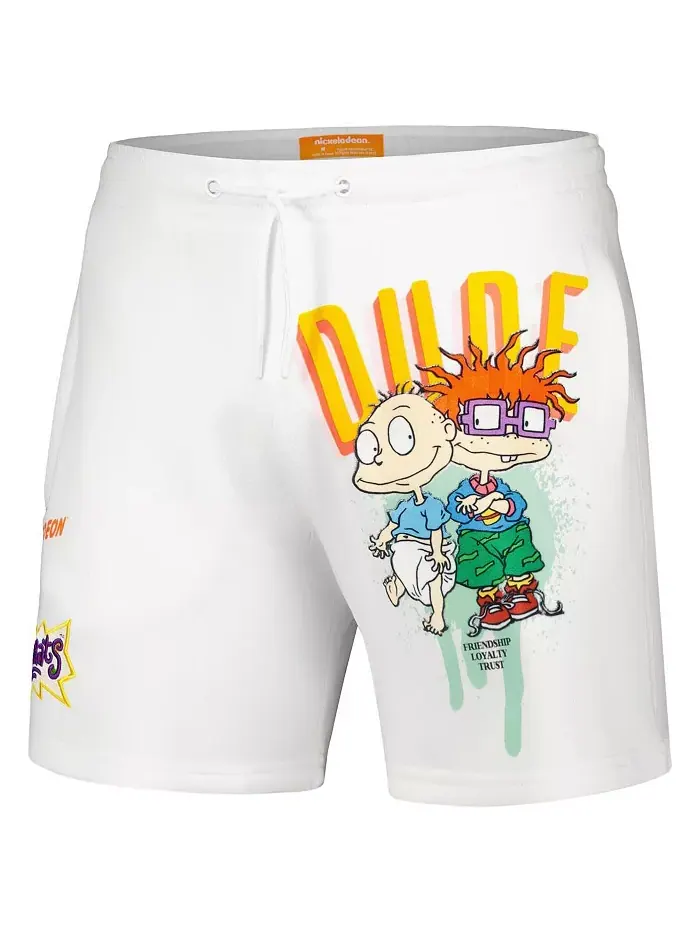 Мужские шорты Rugrats белые Freeze Max — изображение 3 из 3