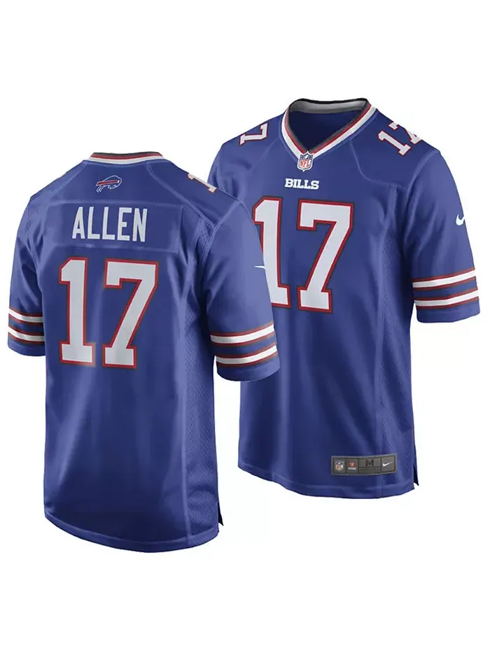 Мужская игровая футболка Josh Allen Buffalo Bills Nike — изображение 1 из 3