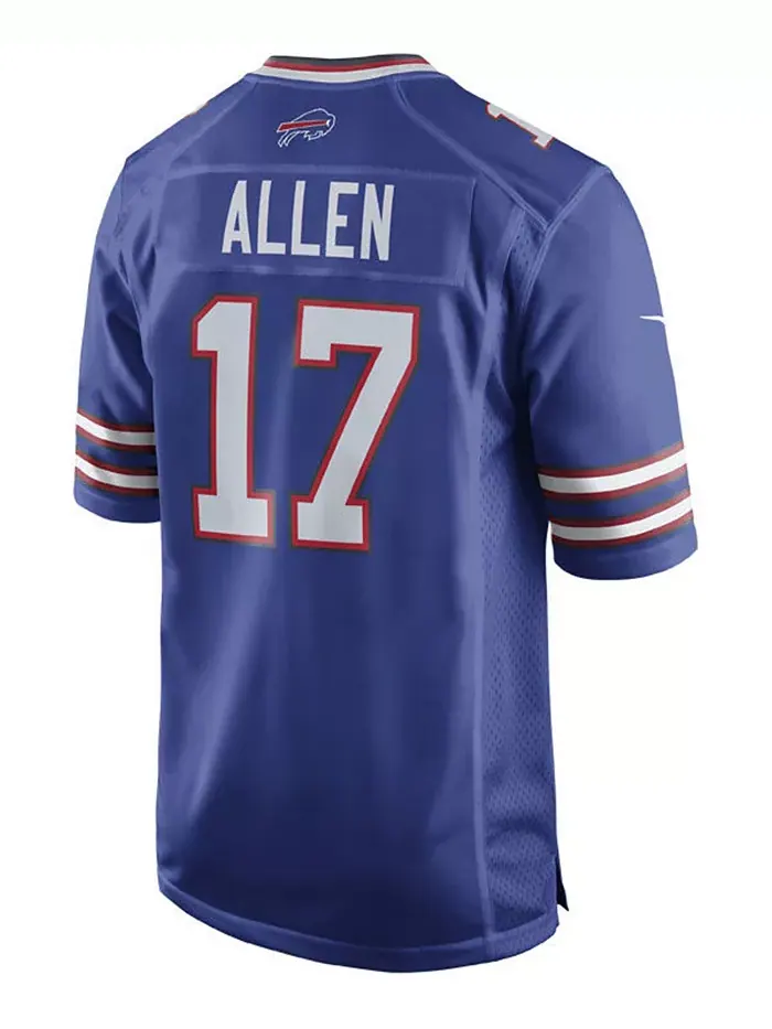 Мужская игровая футболка Josh Allen Buffalo Bills Nike — изображение 2 из 3