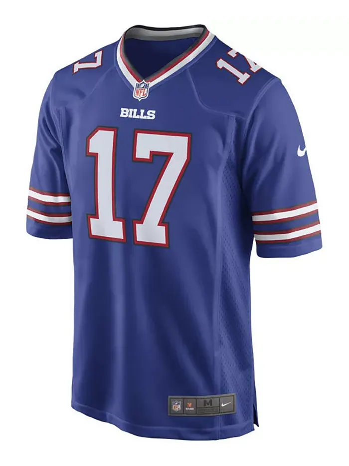 Мужская игровая футболка Josh Allen Buffalo Bills Nike — изображение 3 из 3