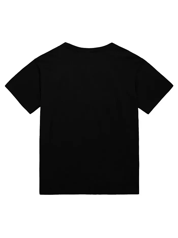 Мужская черная футболка Boston Celtics Worldwide Collection с три-логотипом Mitchell & Ness — изображение 3 из 3