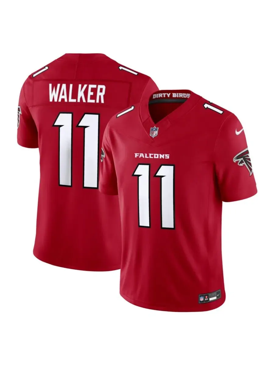 Футболка Nike Jalon Walker Red Atlanta Falcons Vapor F.U.S.E. Sewn Down Limited — изображение 1 из 5, красный