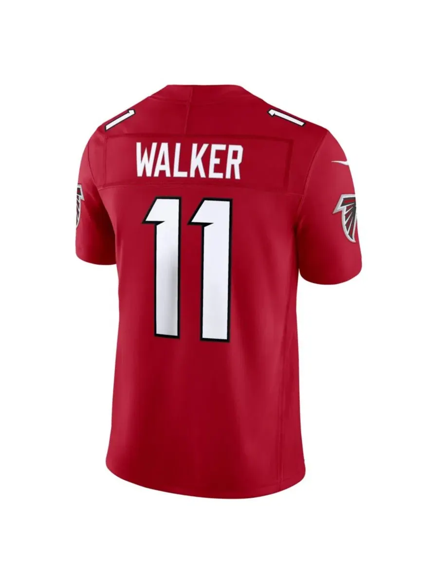 Футболка Nike Jalon Walker Red Atlanta Falcons Vapor F.U.S.E. Sewn Down Limited — изображение 3 из 5, красный