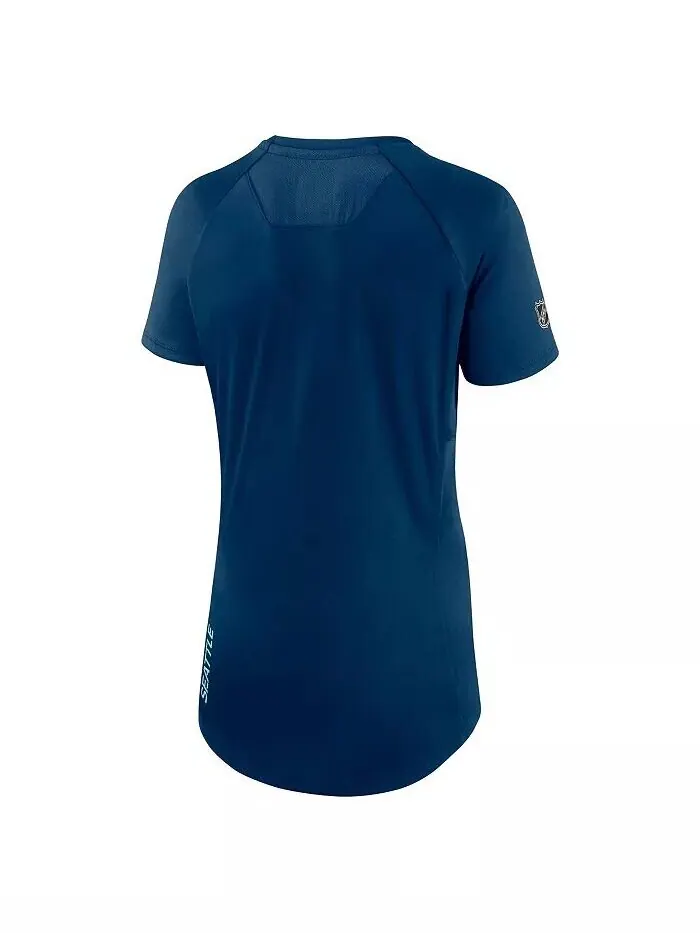 Женская футболка Deep Sea Seattle Kraken Authentic Pro Rink Raglan Tech Fanatics — изображение 2 из 3