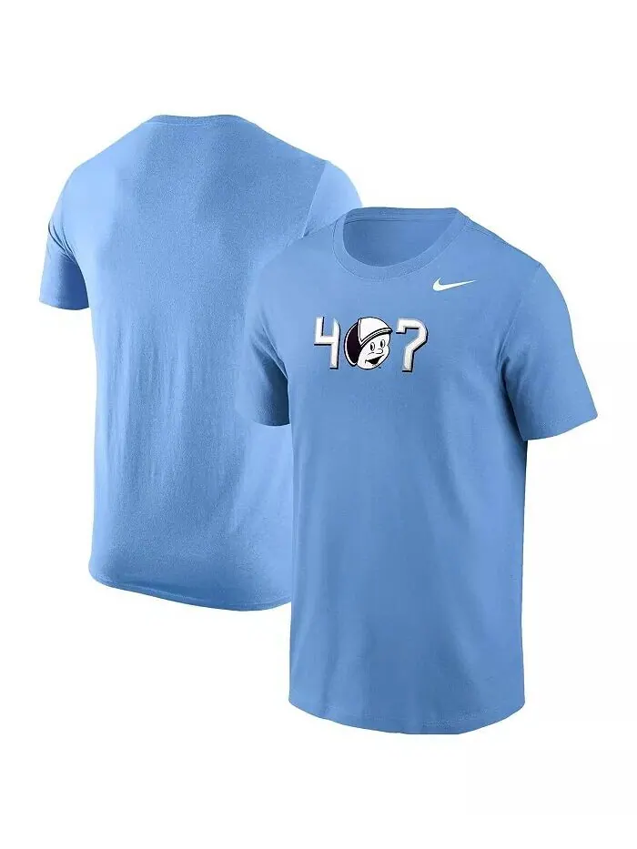 Мужская футболка UCF Knights 2024 Space Game 407 цвета Powder Blue Nike — изображение 1 из 3