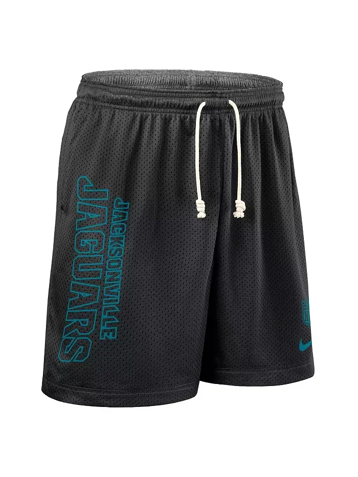 Мужские черные реверсивные шорты для тренировок Jacksonville Jaguars Sideline Nike — изображение 2 из 4