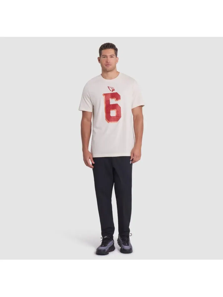 Мужская футболка James Conner Natural Arizona Cardinals 2025 Rivalries Collection с именем и — изображение 3 из 5, прозрачный