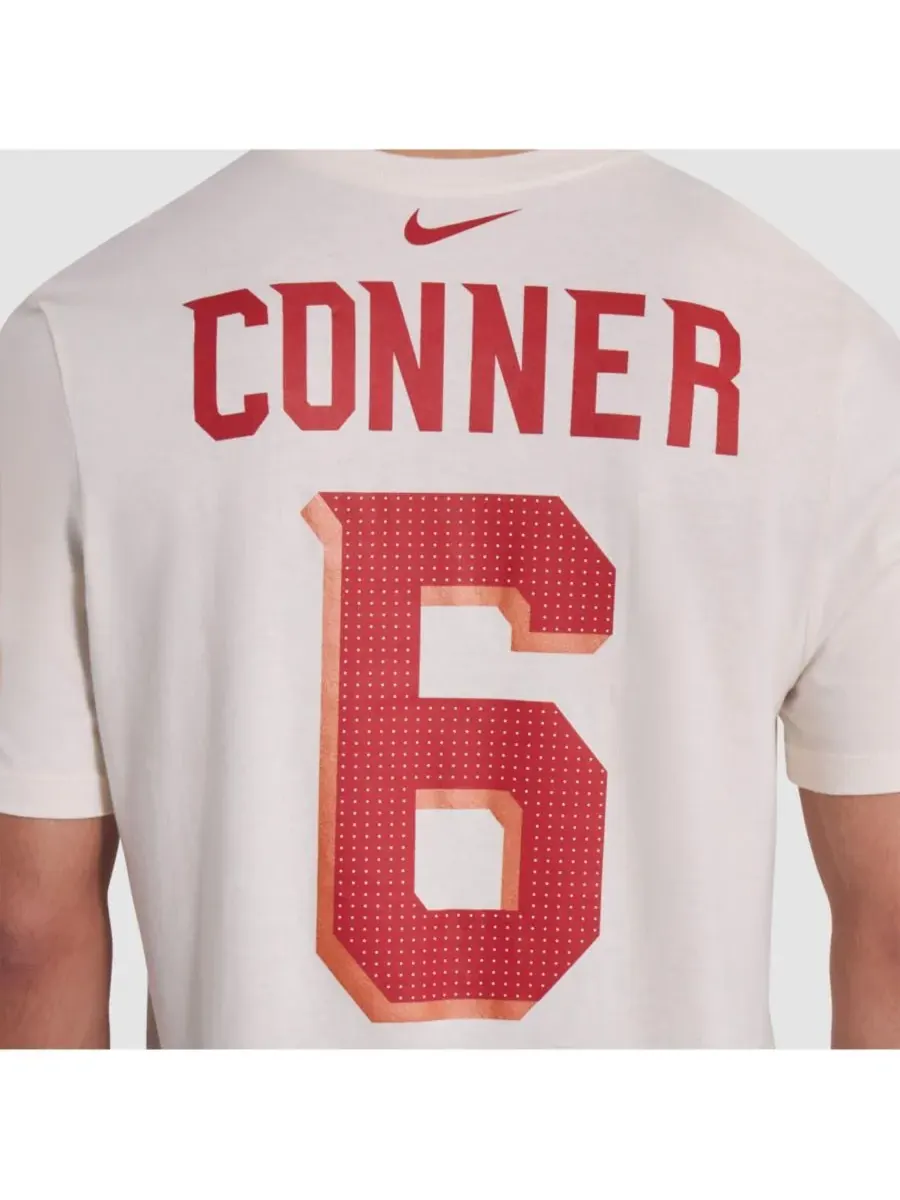 Мужская футболка James Conner Natural Arizona Cardinals 2025 Rivalries Collection с именем и — изображение 5 из 5, прозрачный