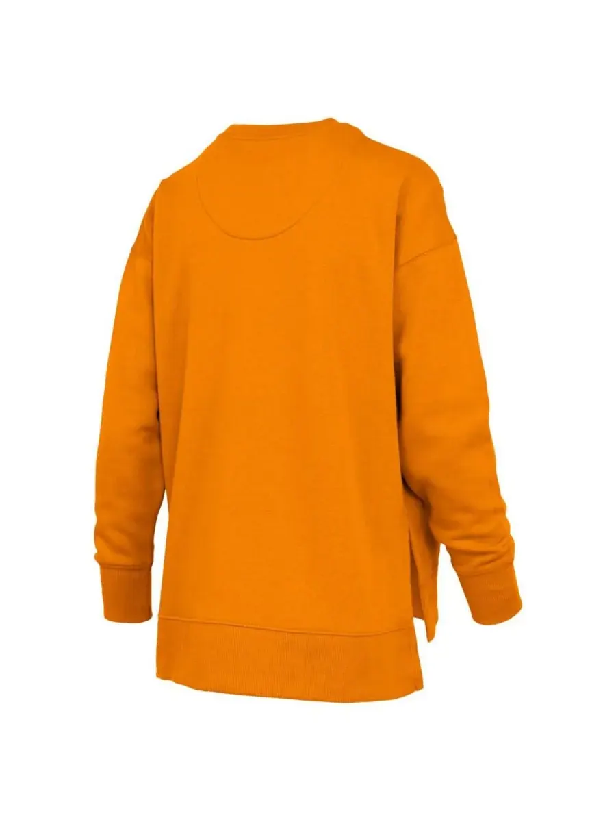 Pressbox Женская толстовка Tennessee Orange Tennessee Volunteers Bonanza Chenille Harper Script — изображение 2 из 3