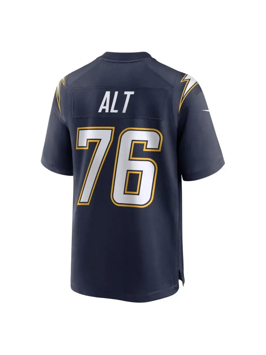 Nike Мужская футболка Joe Alt Navy Los Angeles Chargers Alternate Super Chargers Game Player Jersey — изображение 3 из 3