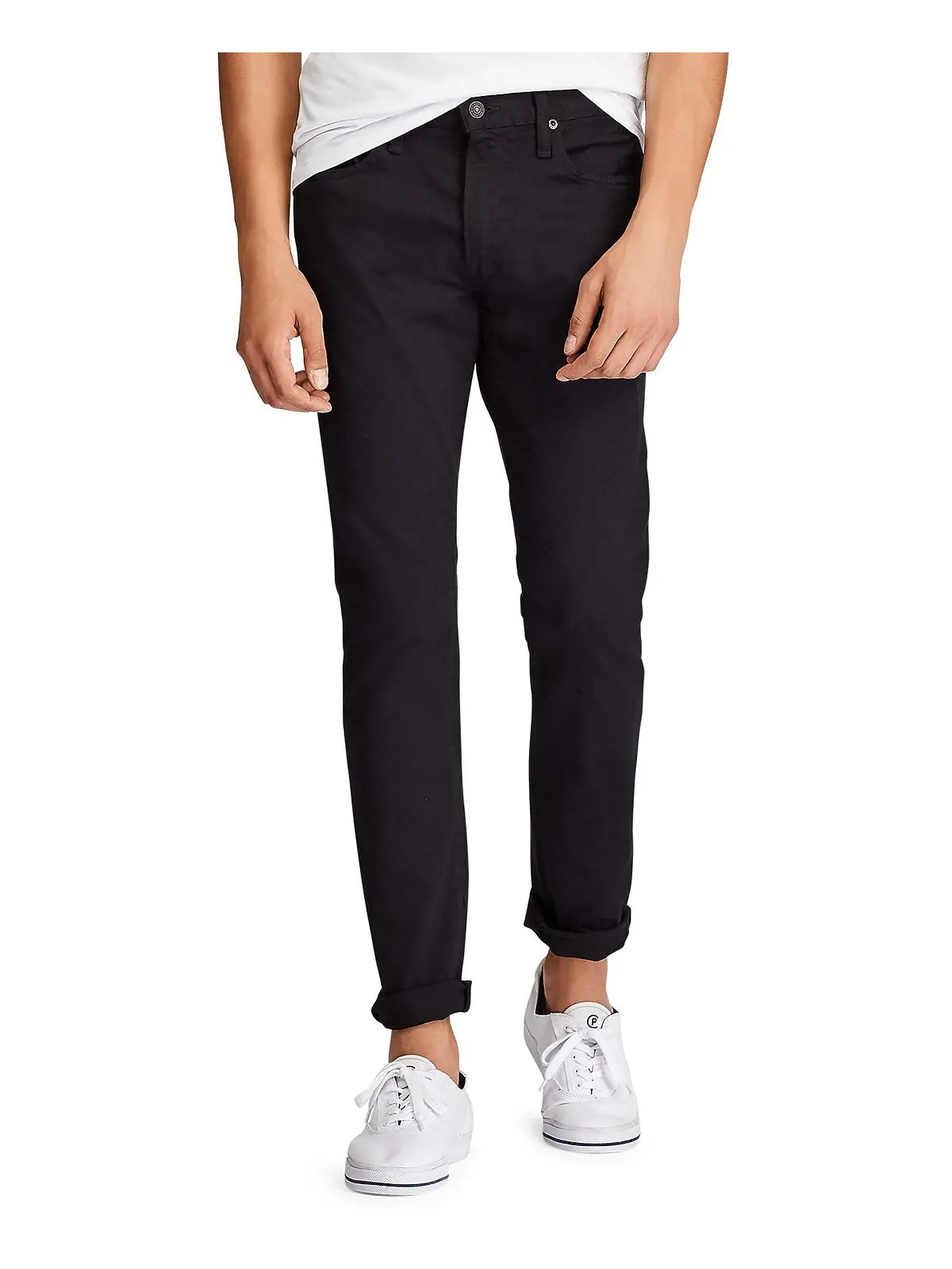 Коллекция мужских узких джинсов sullivan Polo Ralph Lauren — изображение 2 из 5, черный