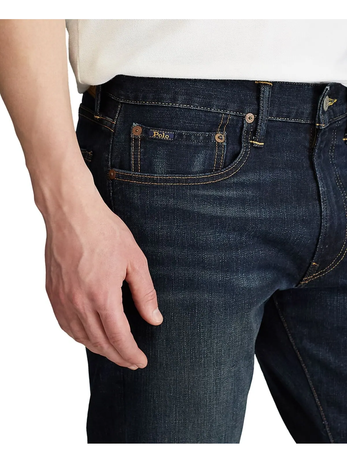Коллекция мужских узких джинсов sullivan Polo Ralph Lauren — изображение 5 из 6, синий