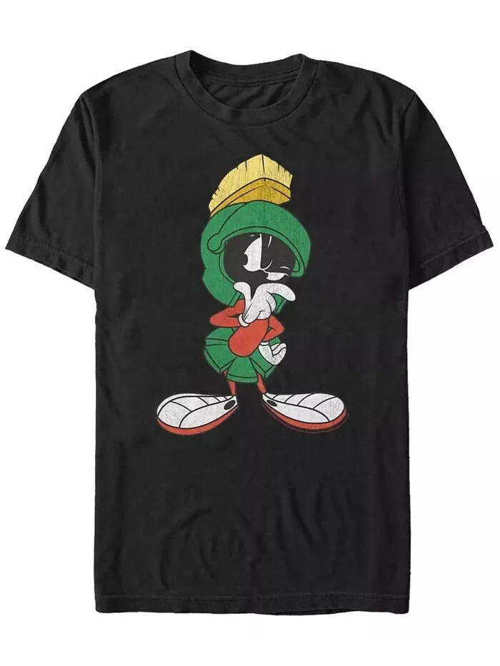 Мужская футболка с короткими рукавами Looney Tunes «Марвин, марсианское мышление» Fifth Sun — изображение 1 из 1