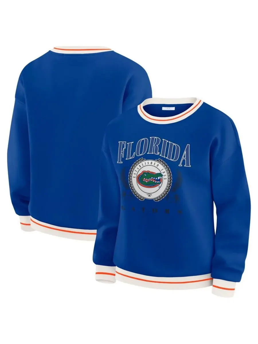 Женская толстовка Royal Florida Gators Seal WEAR by Erin Andrews — изображение 1 из 3, королевский