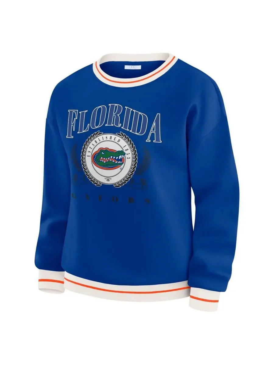 Женская толстовка Royal Florida Gators Seal WEAR by Erin Andrews — изображение 2 из 3, королевский