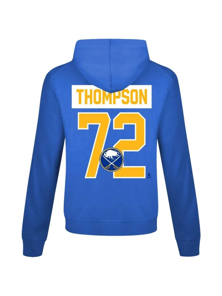 Футболка-худи с длинным рукавом, с принтом, Tage Thompson LevelWear — изображение 3 из 3, королевский