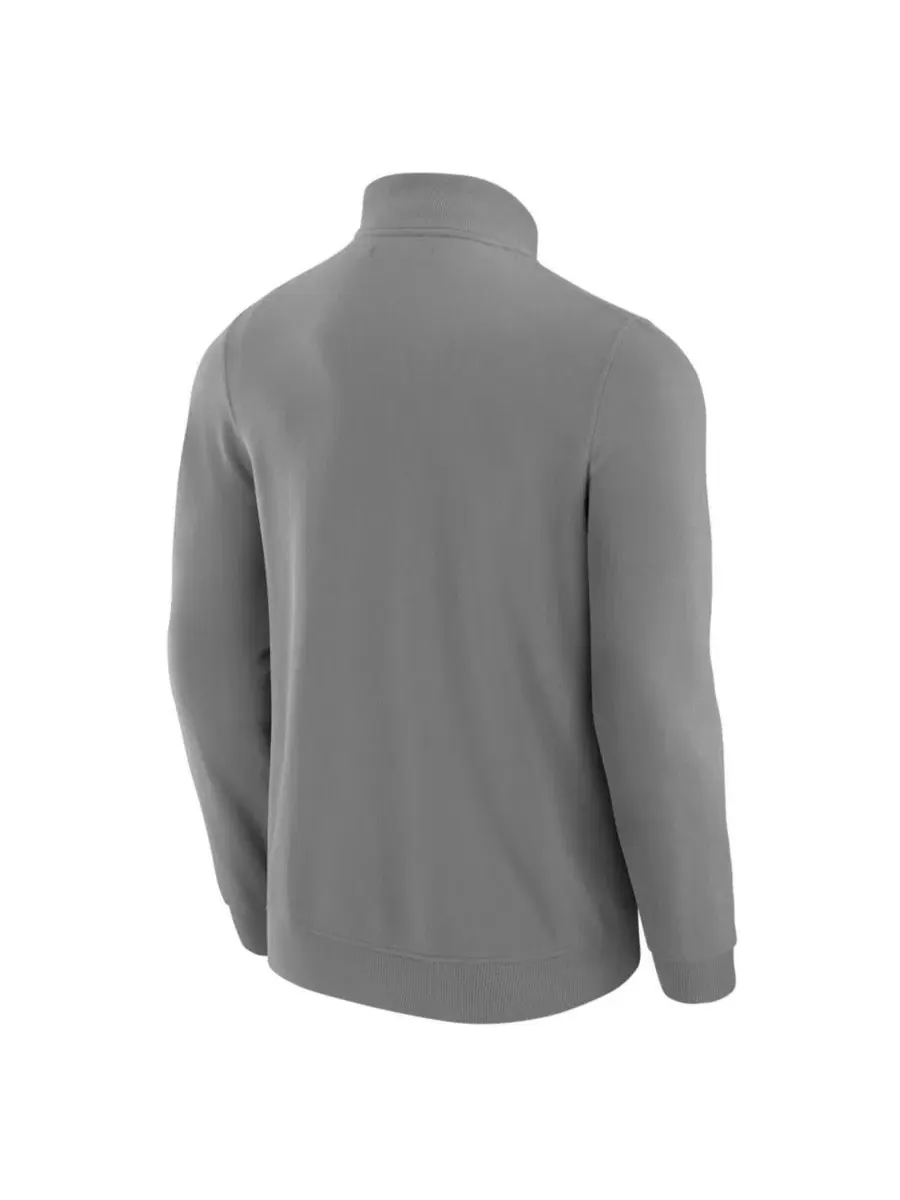 Свитшот с полной застежкой-молнией Graphite Miami Dolphins QB1 J. Palmer — изображение 3 из 5, серый