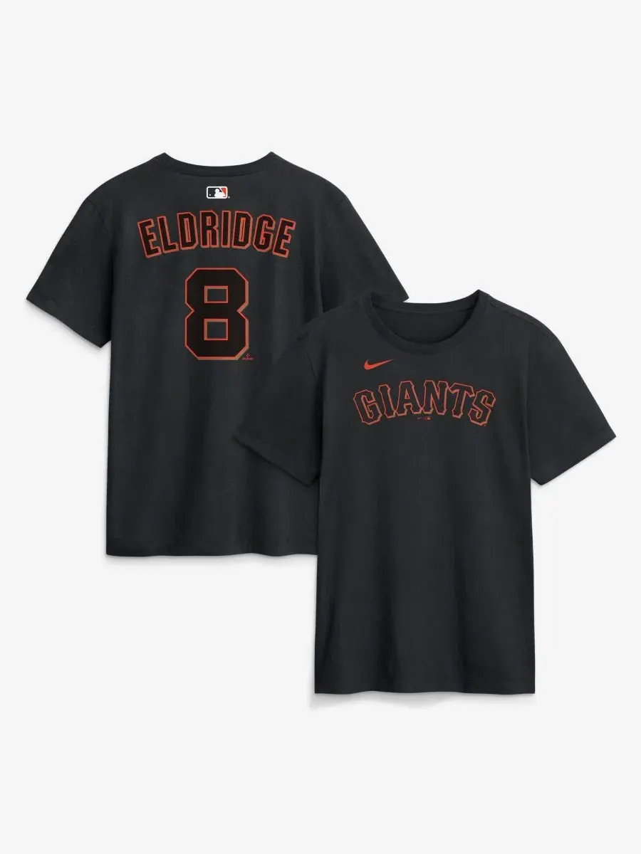 Футболка с длинным рукавом Bryce Eldridge Nike — изображение 1 из 3, черный
