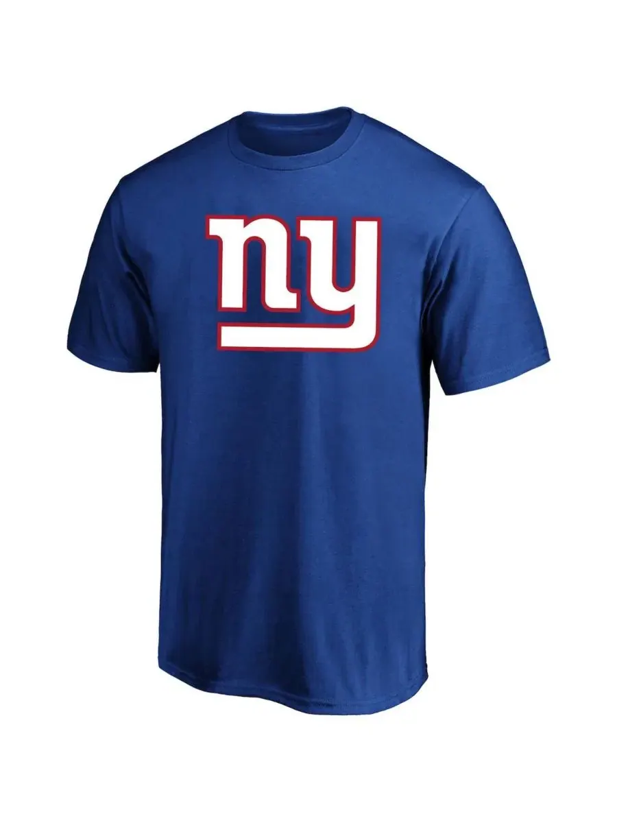 Футболка с длинным рукавом Malik Nabers New York Giants Fanatics — изображение 3 из 3, королевский