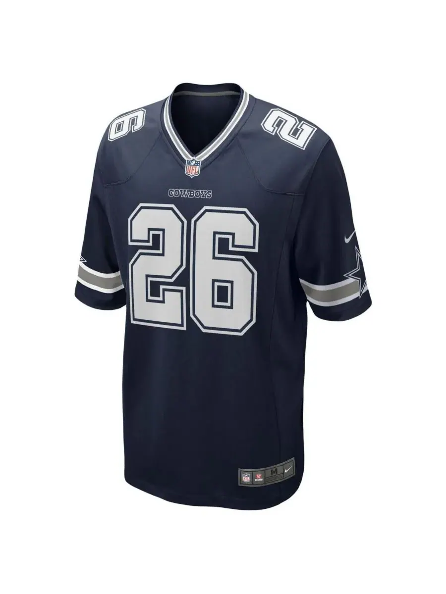 Мужская игровая футболка DaRon Bland Dallas Cowboys Nike — изображение 2 из 3, темно-синий