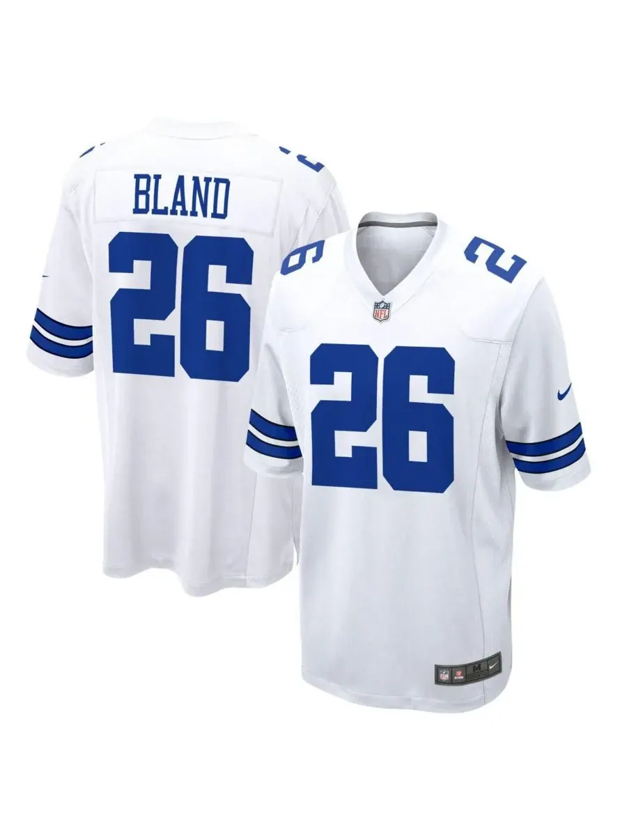 Мужская игровая футболка DaRon Bland Dallas Cowboys Nike — изображение 1 из 5, белый
