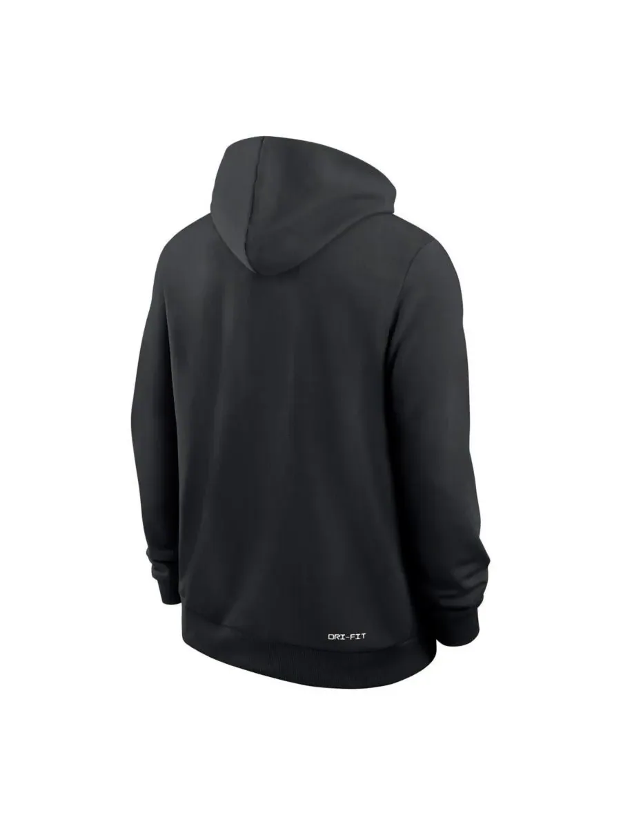 Nike Мужская черная толстовка Florida A&M Rattlers 2025 Sideline Standard Issue Dri-FIT — изображение 3 из 3, черный
