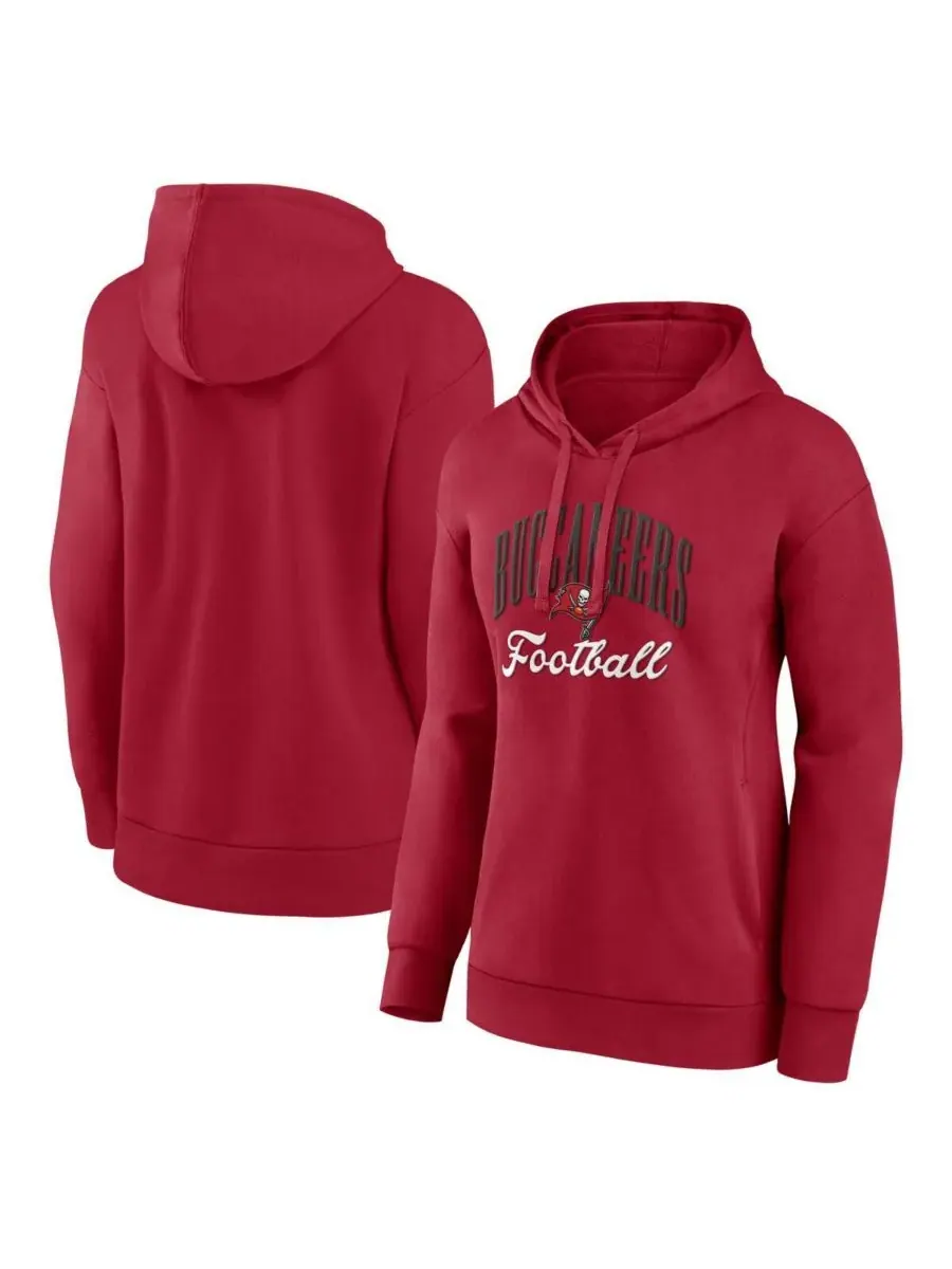 Fanatics Женская красная толстовка с капюшоном и логотипом команды Tampa Bay Buccaneers "Victory — изображение 1 из 3