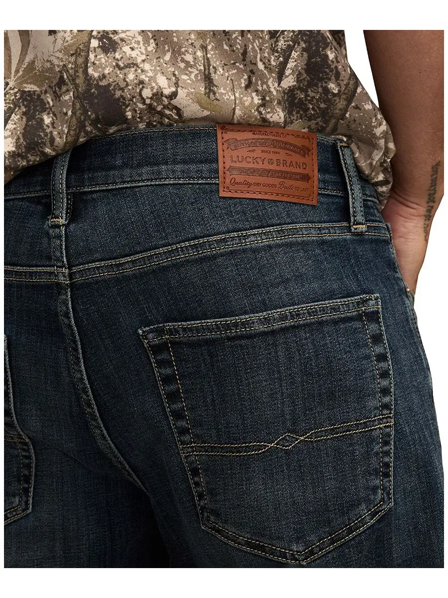 Джинсы спортивного кроя с зауженным силуэтом Lucky Brand, Sloane Wash — изображение 5 из 6