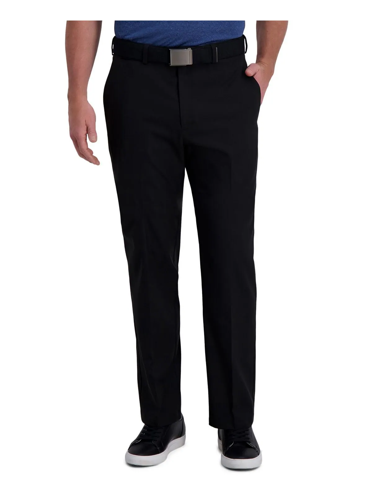 Брюки классического кроя cool right performance flex с плоским передом Haggar