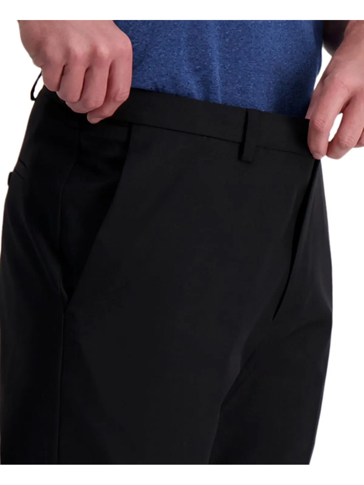 Брюки классического кроя cool right performance flex с плоским передом Haggar — 4