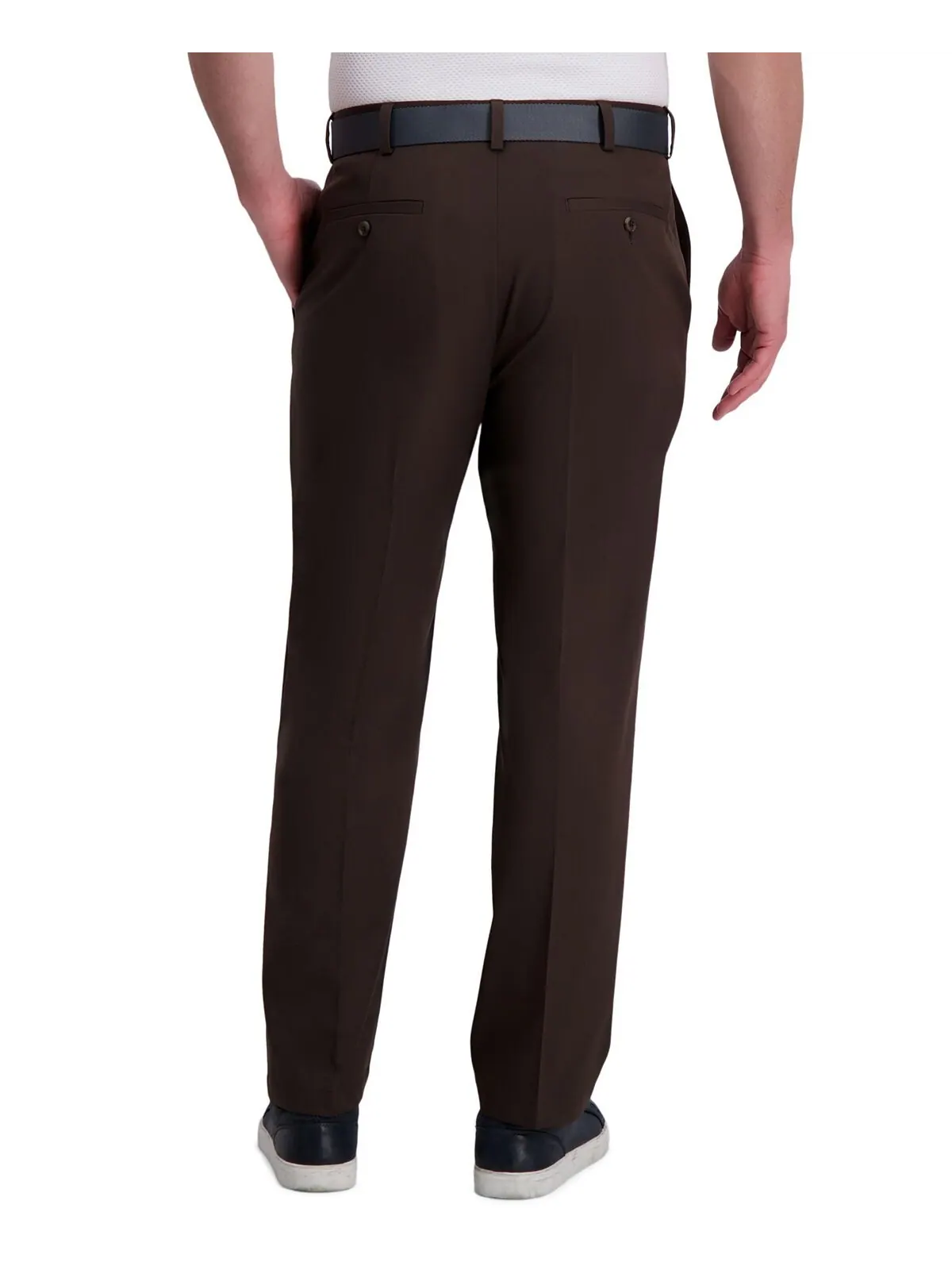 Брюки классического кроя cool right performance flex с плоским передом Haggar — 2