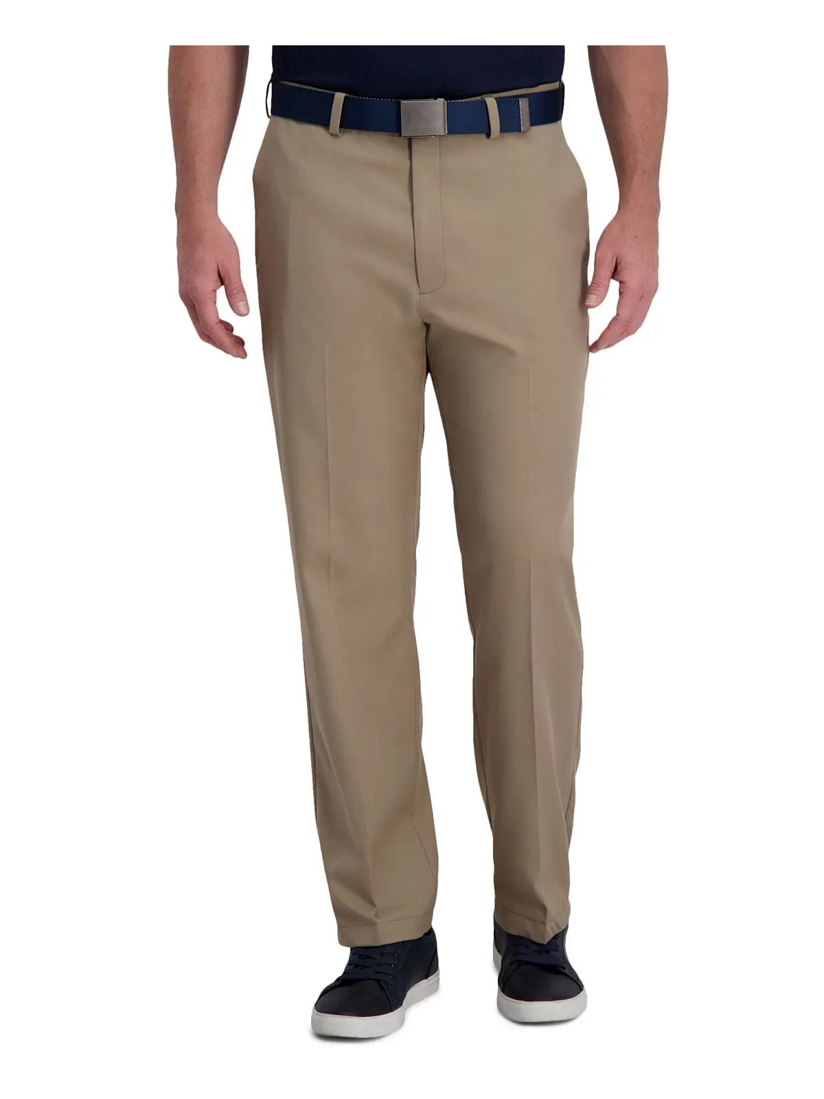 Брюки классического кроя cool right performance flex с плоским передом Haggar