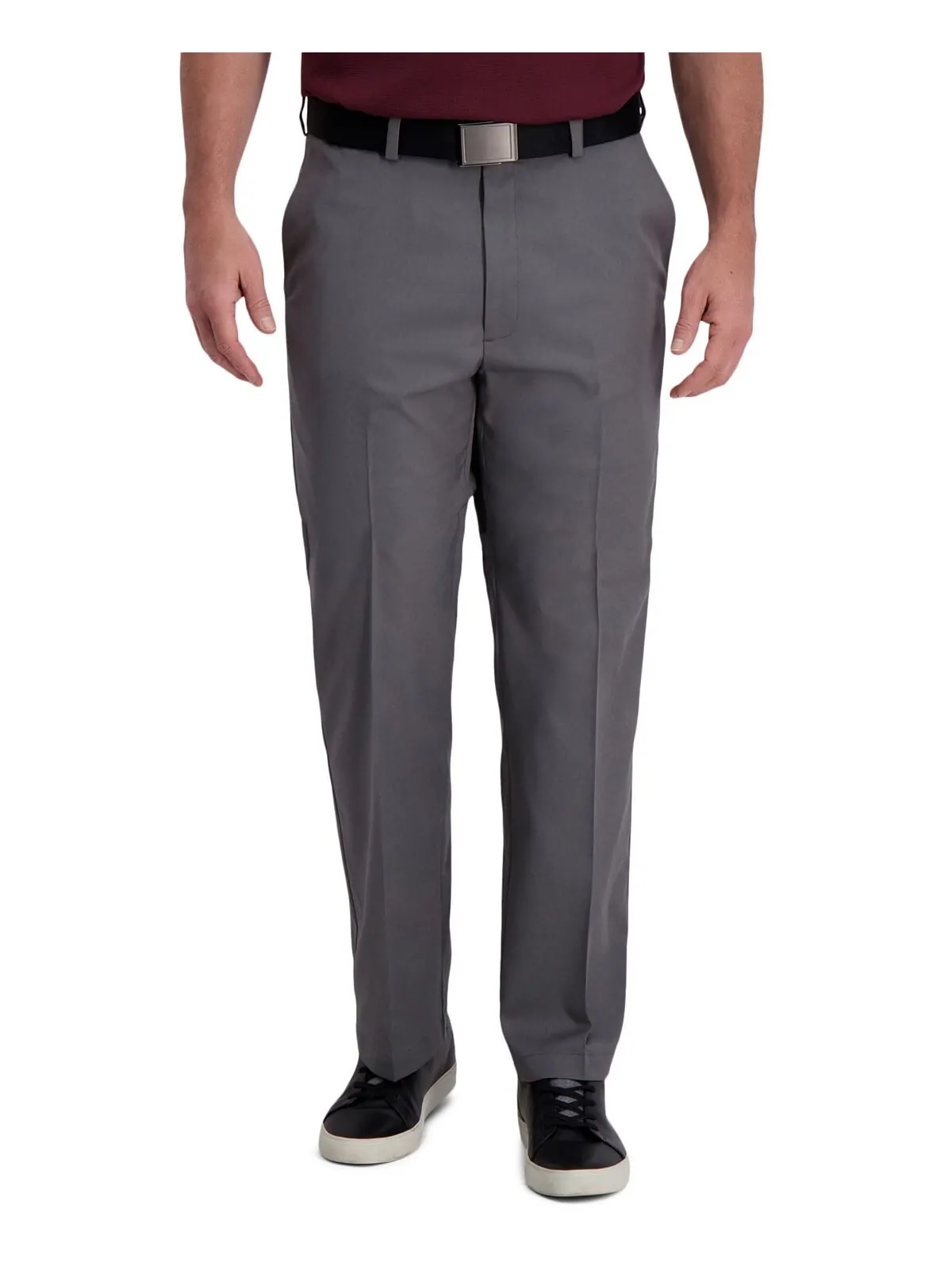 Брюки классического кроя cool right performance flex с плоским передом Haggar