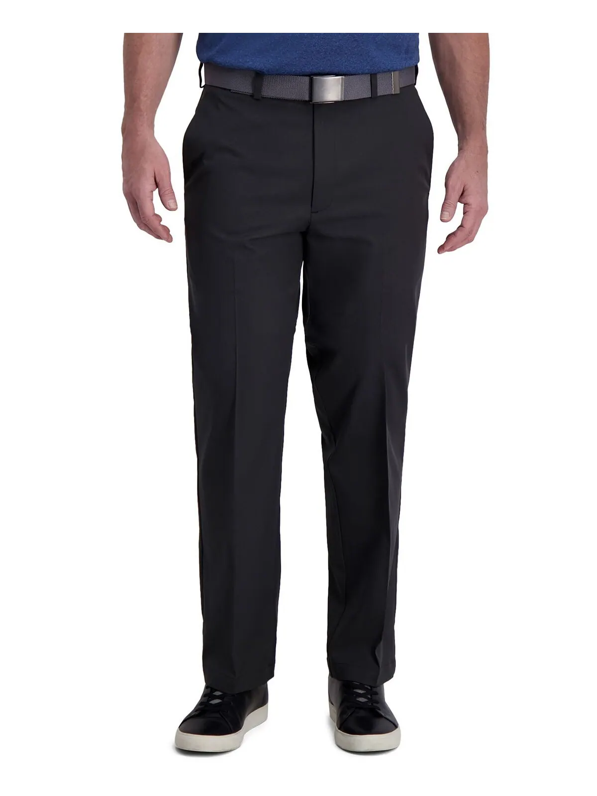 Брюки классического кроя cool right performance flex с плоским передом Haggar