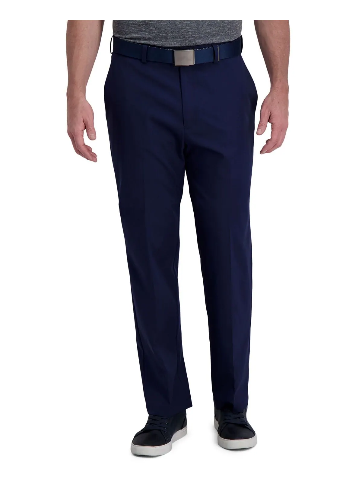 Брюки классического кроя cool right performance flex с плоским передом Haggar